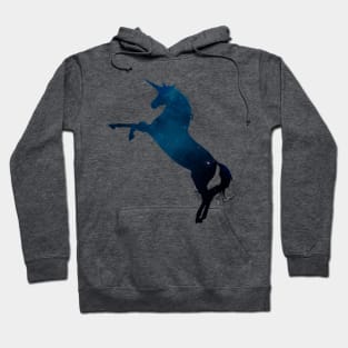 Starry Unicorn Silhouette Hoodie